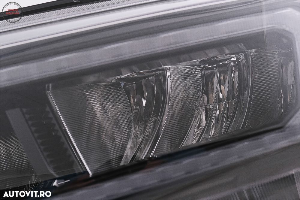 Faruri LED Light Bar Ford Ranger (2015-2020) LHD Negru cu Semnal Dinamic- livrare gratuita - 14