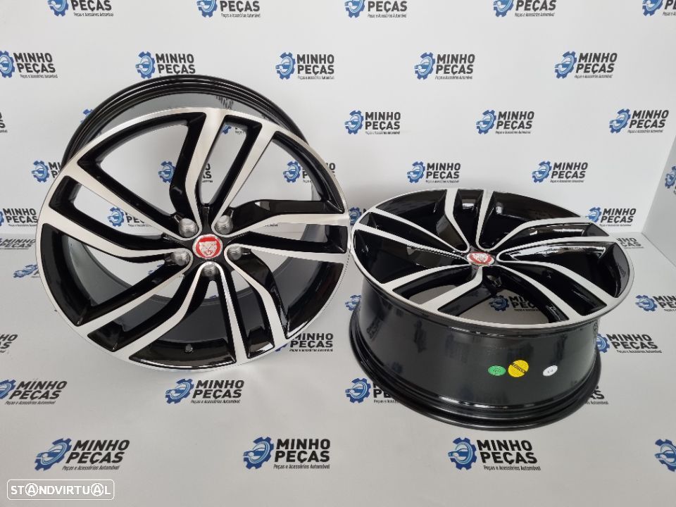 Jantes Jaguar XF em 20 Preto Polido - 4