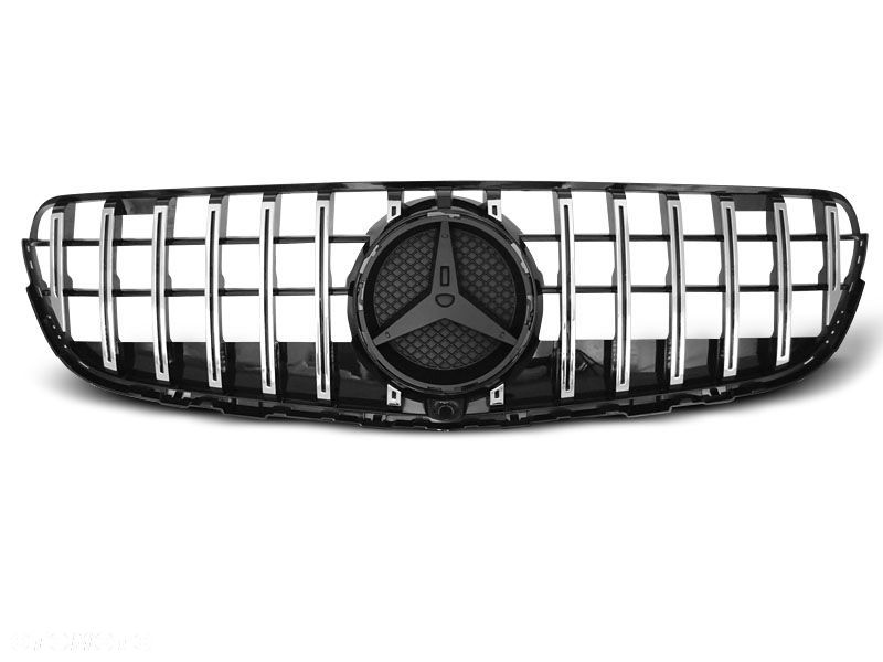 Grill Atrapa Mercedes Glc W253 15-18 Sport Glossy Black - 1