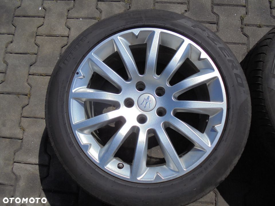 KOŁA KPL Z ALUFELGAMI MASERATI 235/50/r18 pirelli p zero - 5