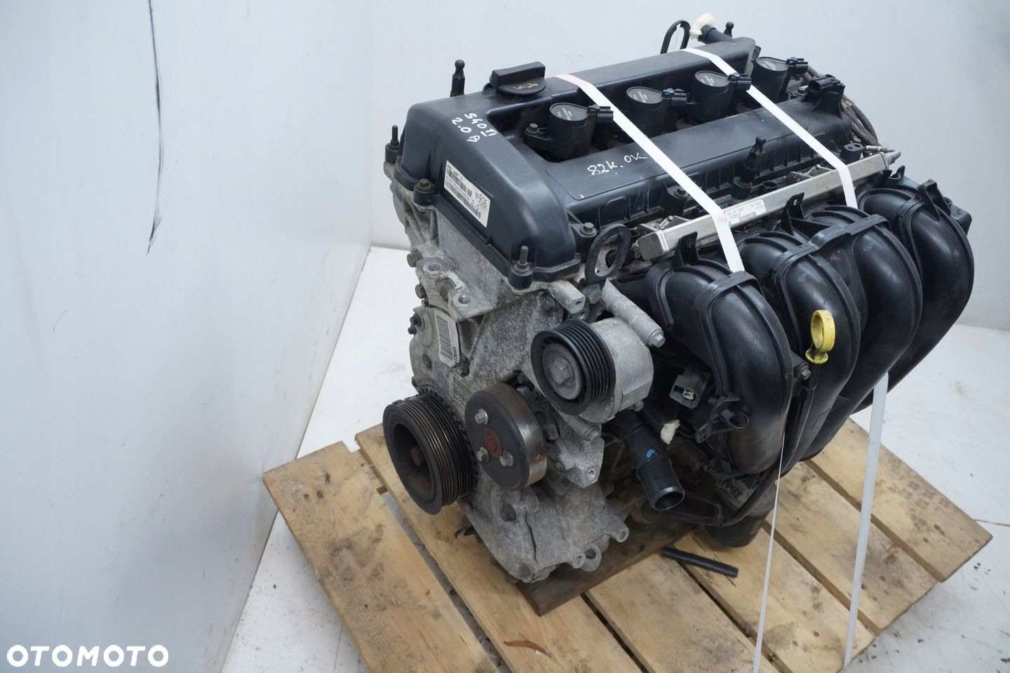 VOLVO C30 S40 II V50 V70 S80 2.0 16V SILNIK KOMPLETNY B4204S3 82K KM WTRYSK - 7
