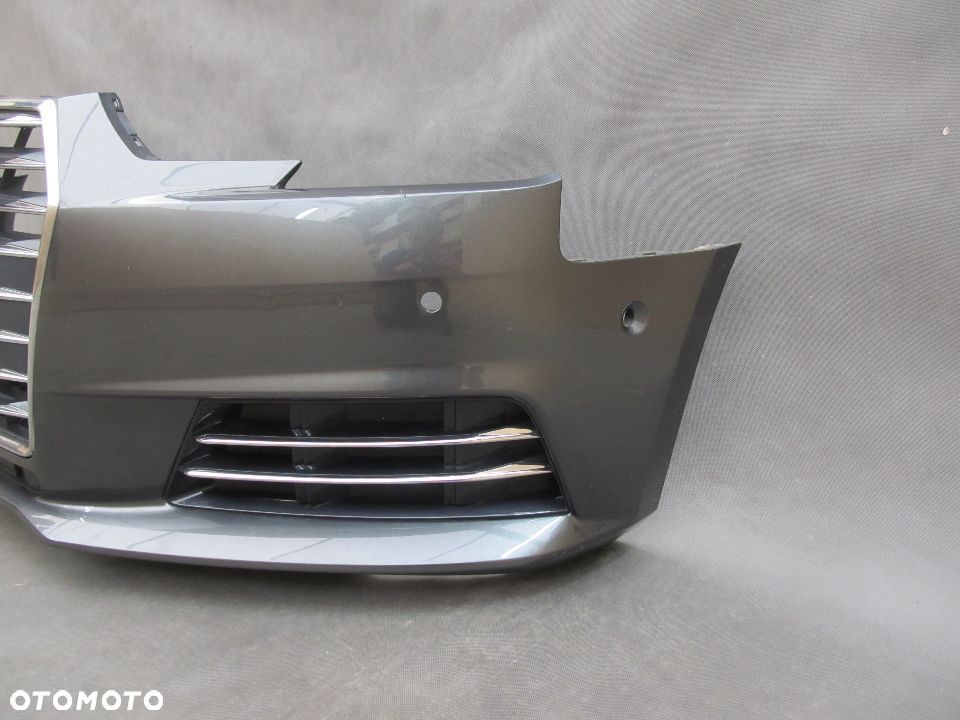 Zderzak przedni Audi A4 B9 15 - 19 Pdc-6 + Atrapa Lakier LZ7S - 11