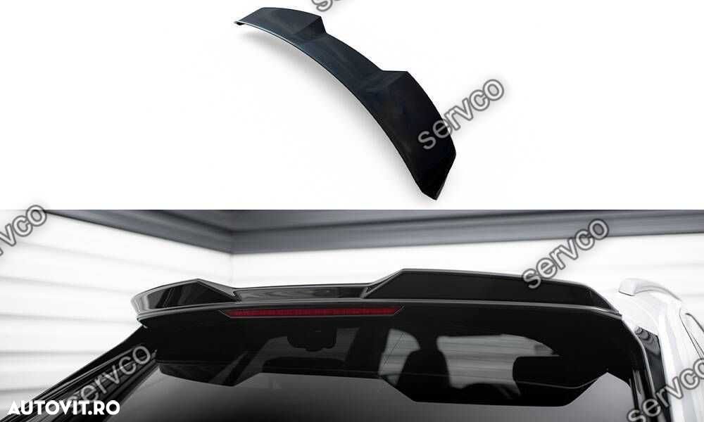 Eleron spoiler cap Audi SQ8 Q8 S-Line Mk1 2018-2023 v9 - Maxton Design - 1