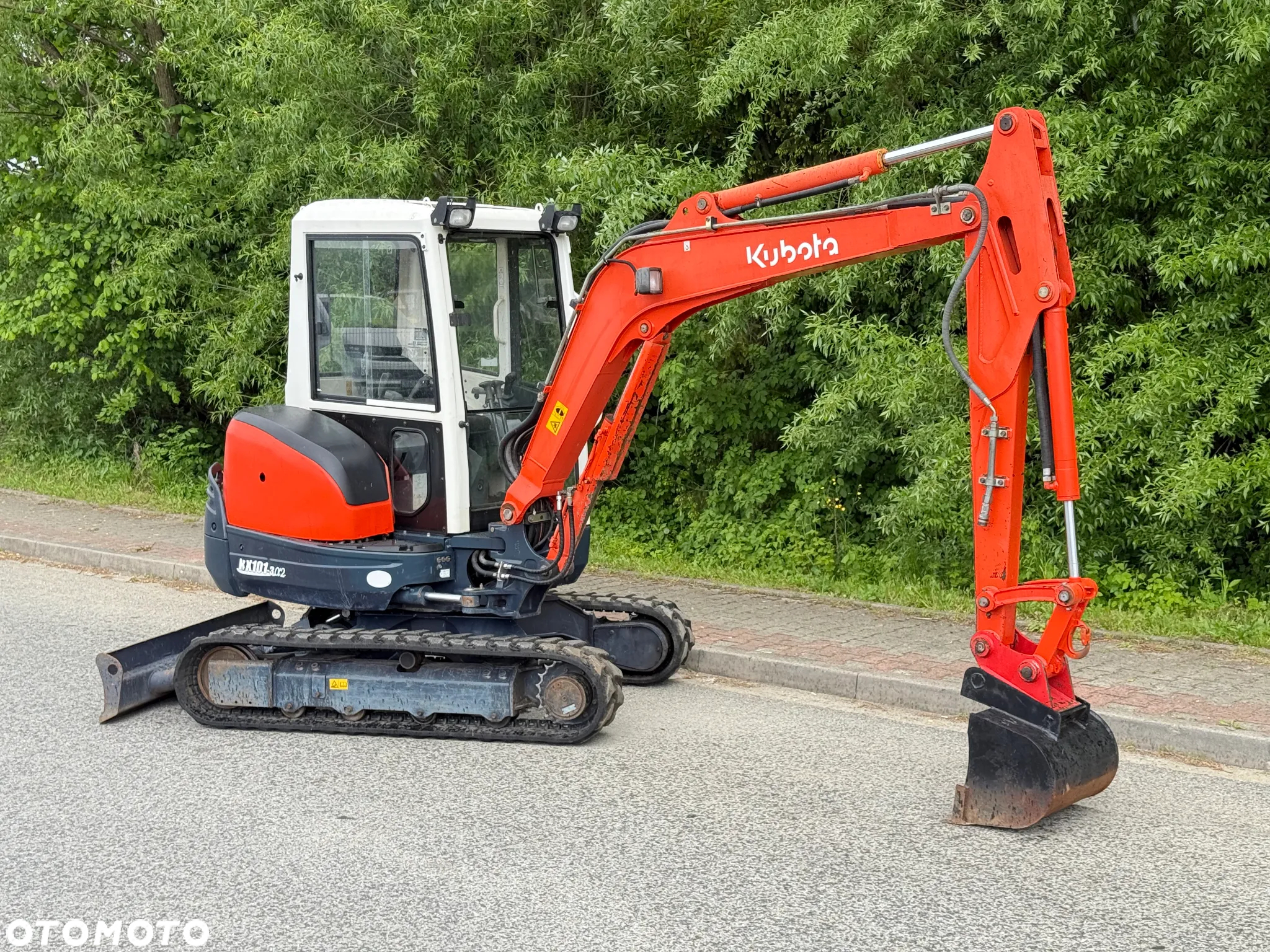 Kubota * Sprowadzona * Minikoparka * Kubota KX 101-3Q2 * 3.6 Tony * - 20