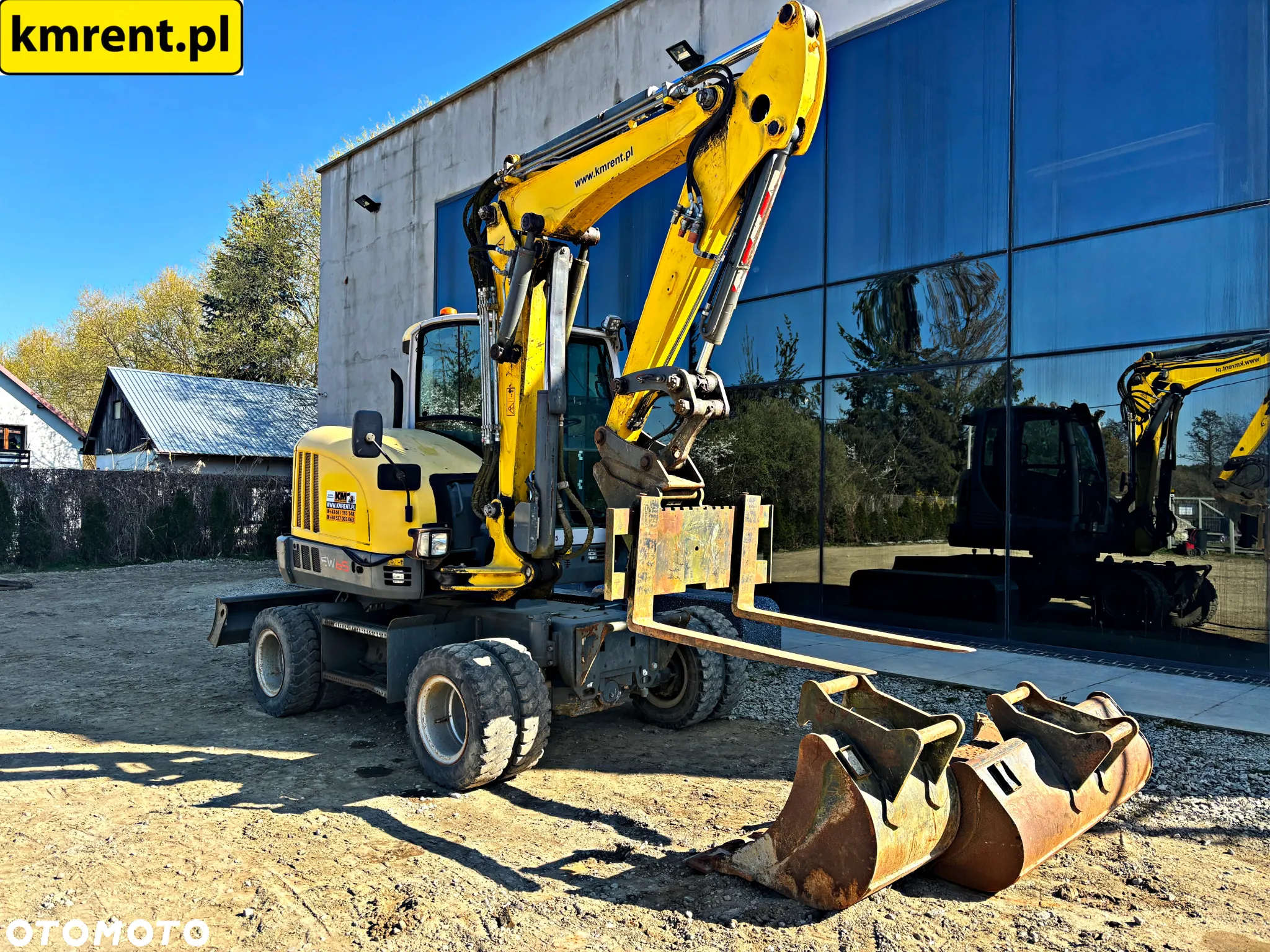 Wacker Neuson EW 65 KOPARKA KOŁOWA 2016R. | KOMATSU PW 98 LIEBHERR A 309 VOLVO EW60 - 6