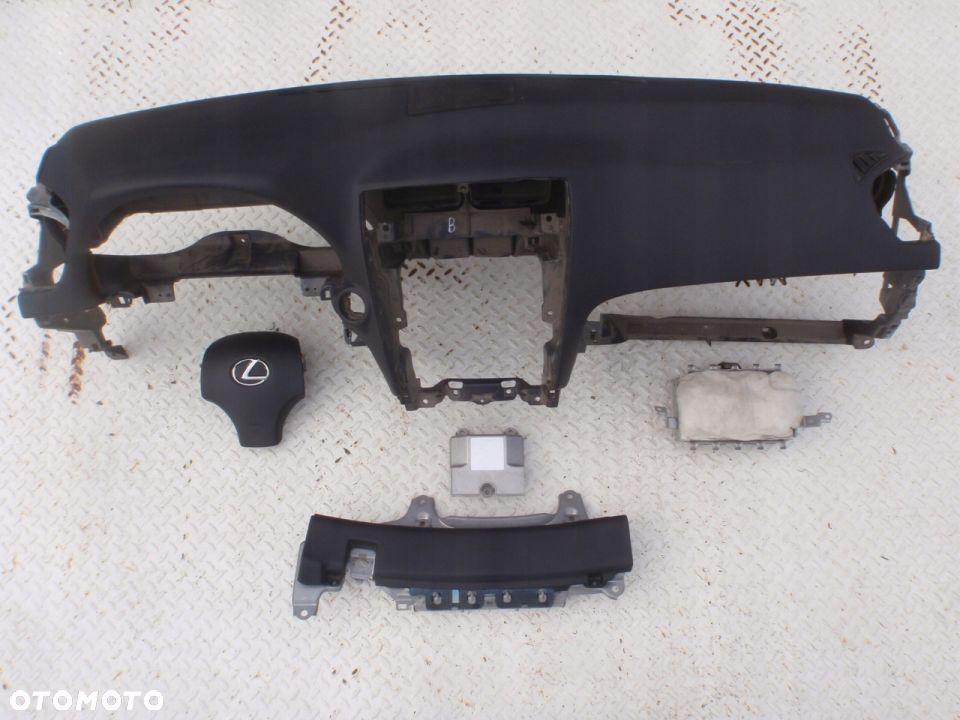 LEXUS IS 200 DESKA KONSOLA KOKPIT AIRBAG PASY PAS - 3