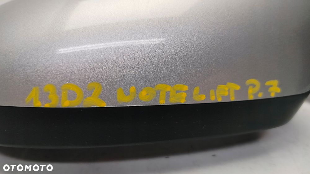 nissan note e11 06r- lusterko lewe zewnętrzne 7 pinów ky0 - 2