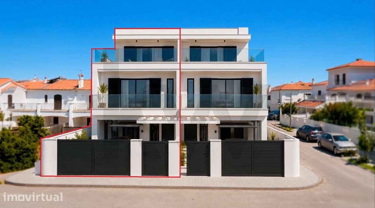 Fantástica Moradia T2+1 Nova com Piscina - Altura, Numa das Melhores P - Grande imagem: 2/34