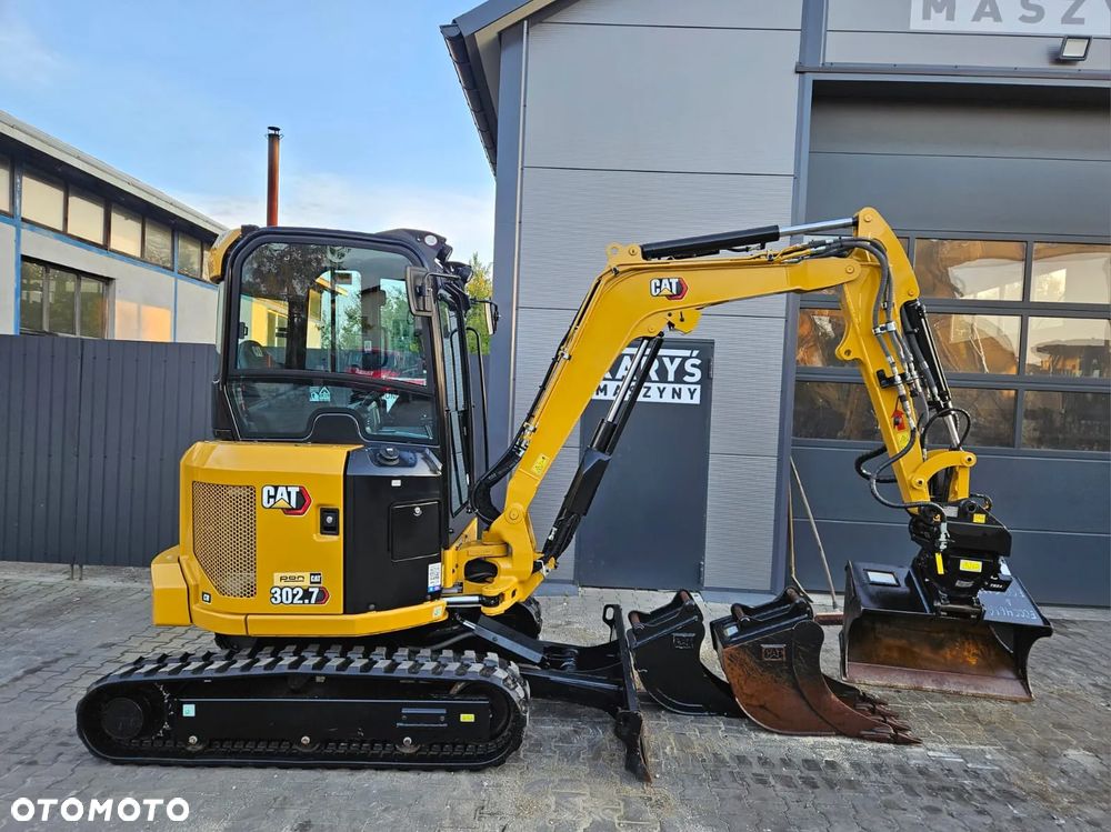 Caterpillar MINIKOPARKA CAT CATERPILLAR 302.7 302.7CR302 302.7 CR 303 304 2023R. DEMO ROTOTILT - 7