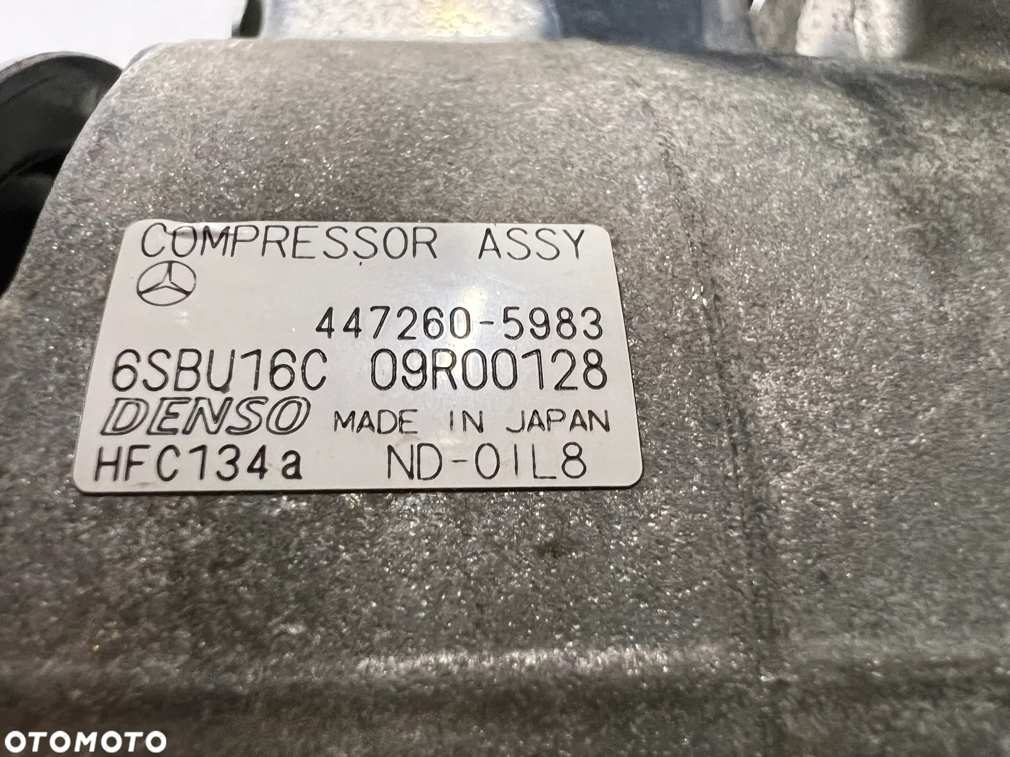 Mercedes C,E klasa kompresor klimatyzacji A0032302711 A0032308511 - 3