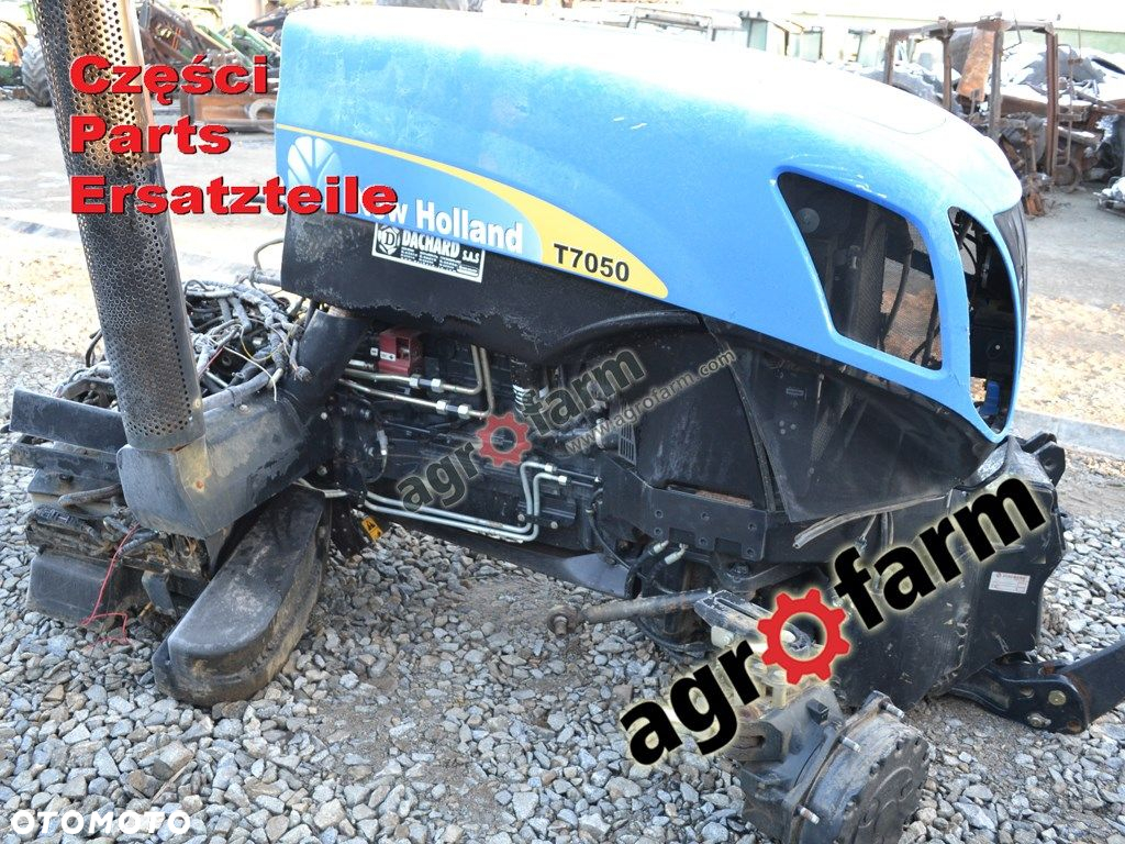 New Holland T7050 części, skrzynia biegów, silnik - 2