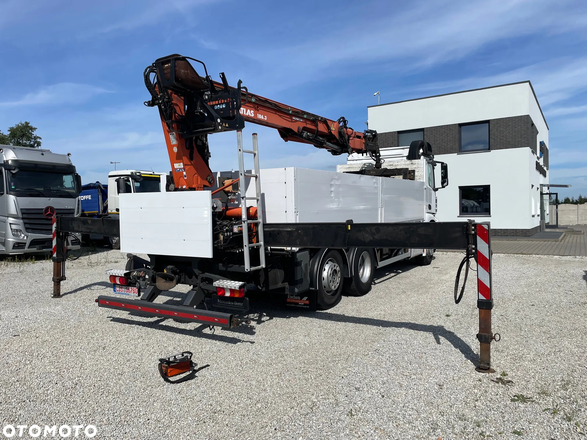 Mercedes-Benz Arocs 2545, HDS ATLAS 186.3 - PILOT - 5