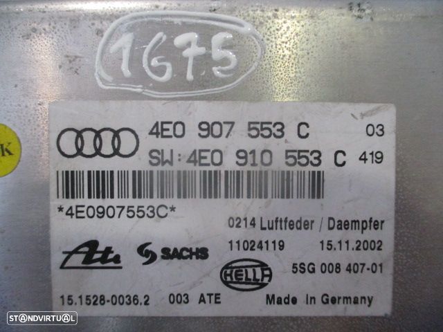 Centralina 4E0907553C AUDI A8 2003 4.2I 0P Hella - 2