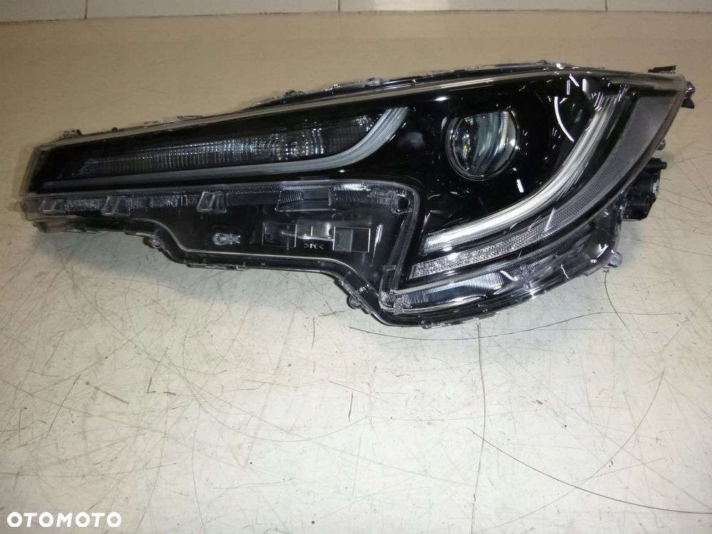TOYOTA COROLLA XII E210 LAMPA LAMPY REFLEKTOR REFLEKTORY PRAWY LEWY PRZÓD PRZEDNIE FULL LED + WTYCZKI KOMPLET NOWY ORYGINAŁ - 11