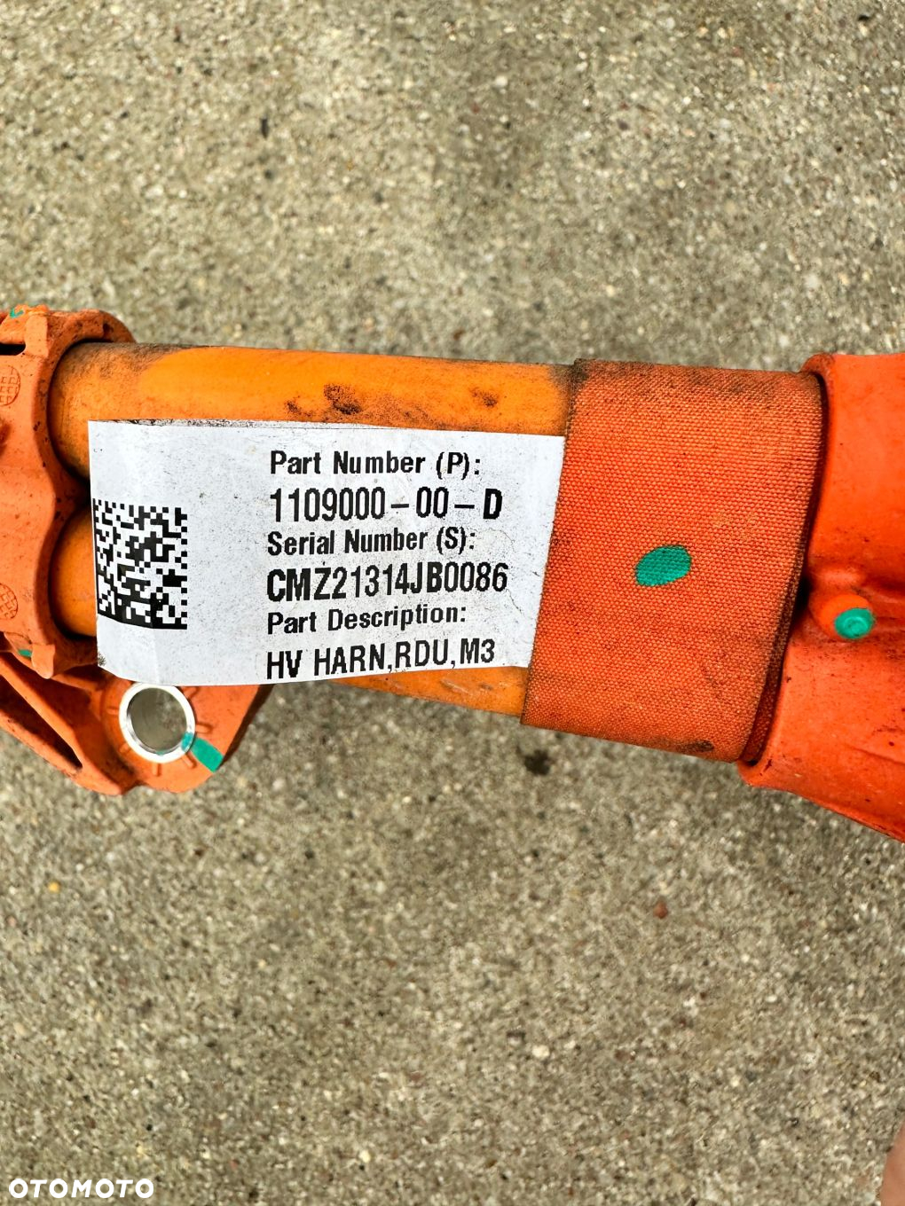 Kabel Przewód Instalacja Tylnego Silnika Tesla Model 3 Lift 1109000-00-D - 3