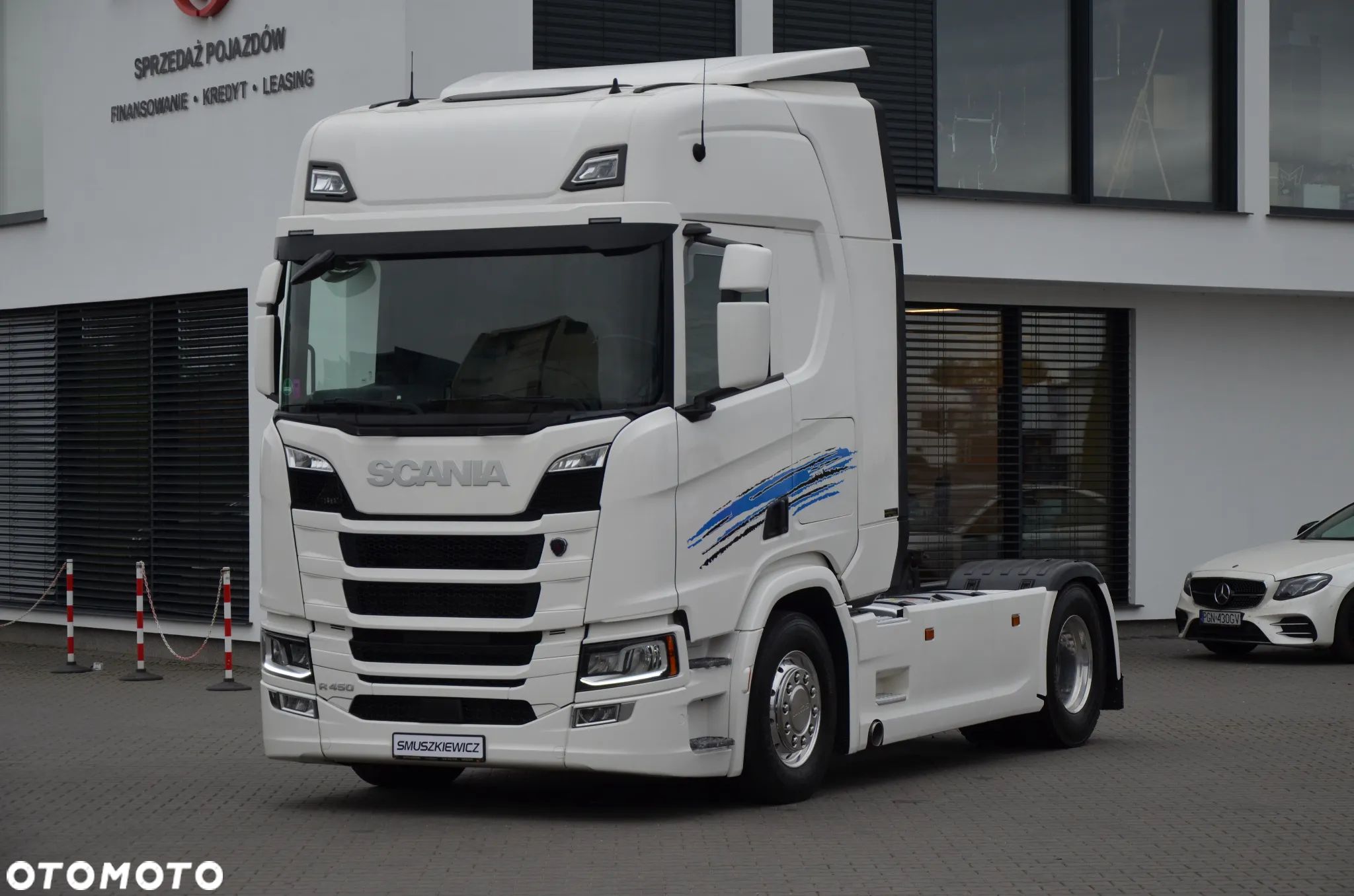 Scania R 450 / 2018 / KLIMA P. / ACC / ALUSY / NAVI / SKÓRY / EKSPRES / FULL LED / DE 3858 - 1