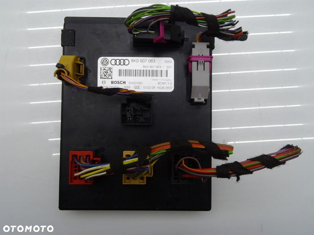 Zestaw startowy licznik komputer stacyjka moduł 8k1907115a audi a4 b8 1.8 t - 7