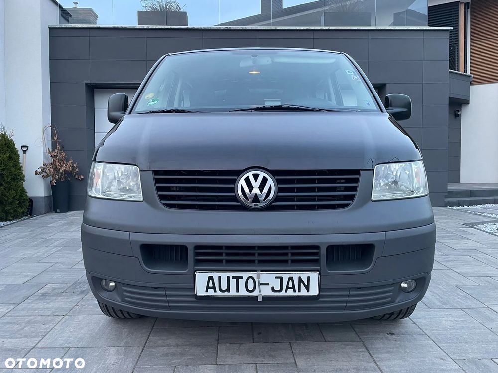 Volkswagen TRANSPORTER T5 1.9TDI Klima Elektryka Tempomat Brygadówka Dubel Kabina 6os Hak Opł - 3