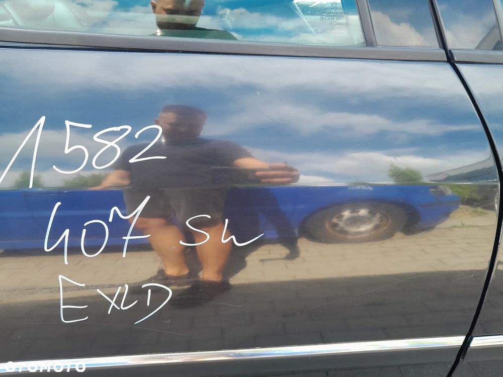 PEUGEOT 407 SW DRZWI PRAWE TYLNE PRAWY TYŁ KOLOR: EXLD - 3