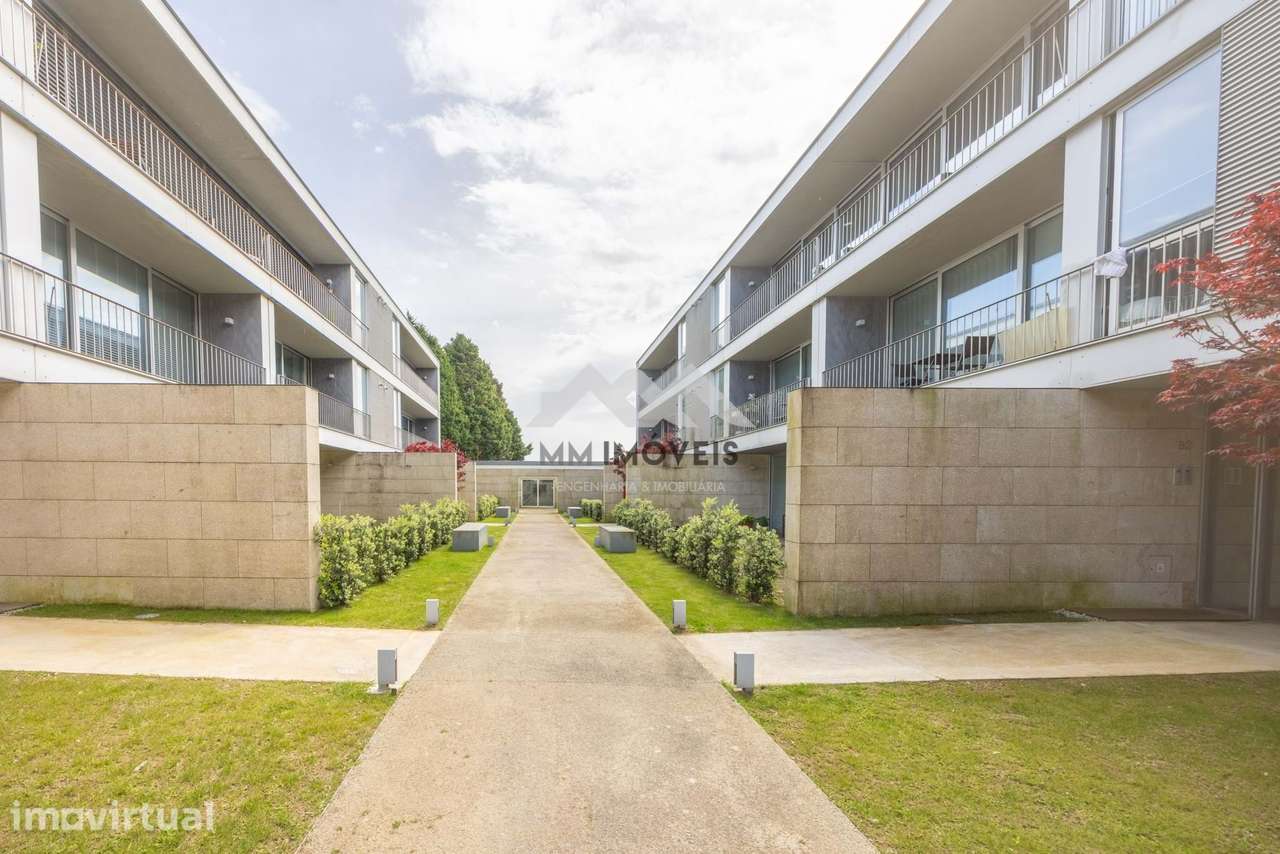 Apartamento T3 de Luxo na Maia | Condomínio Fechado com Piscina | Terr - Grande imagem: 4/60