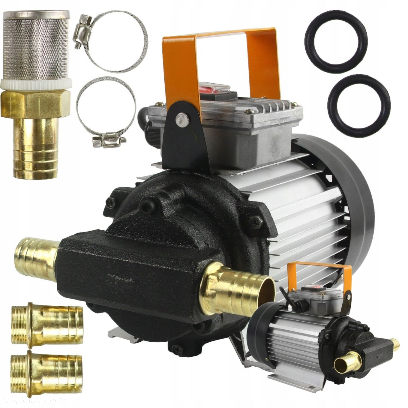 POMPA DO PALIWA ROPY OLEJU SILNIKOWEGO NAPĘDOWEGO OPAŁOWEGO CPN 230V 750W - 9