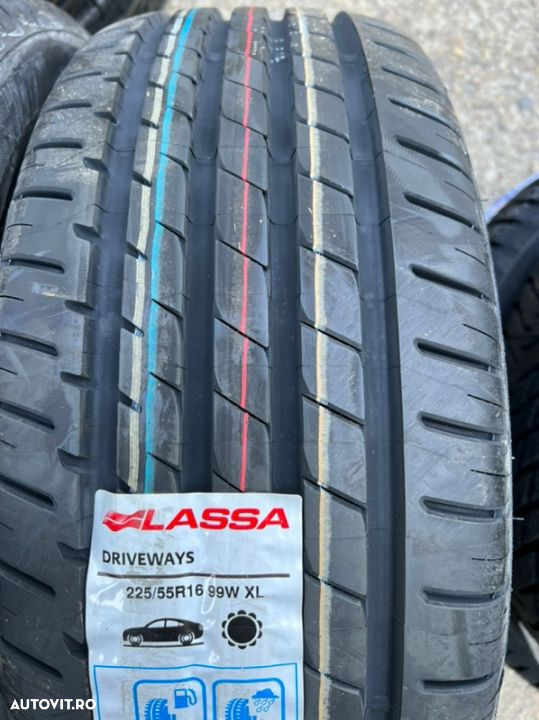 vând 4 anvelope 225/55/16 Lassa de vară noi - 3