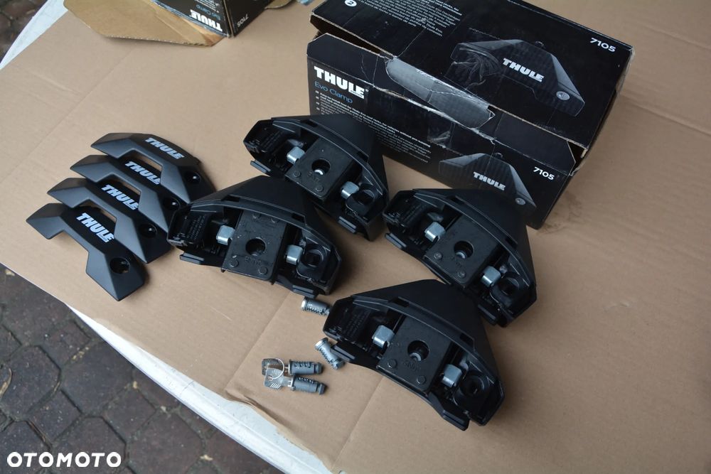 Thule Evo Clamp 7105 stopy nowe klucz - 2