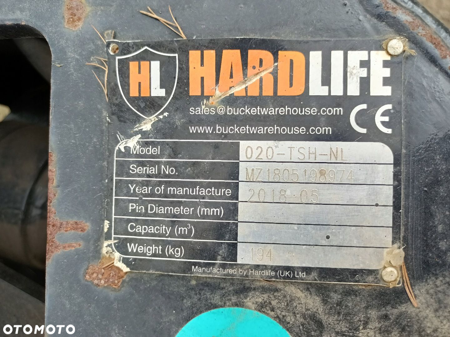 Biomasa Koparka Nożyce do drewna gałęzi krzaków drzew HardLife 020-TSH-NL - 3