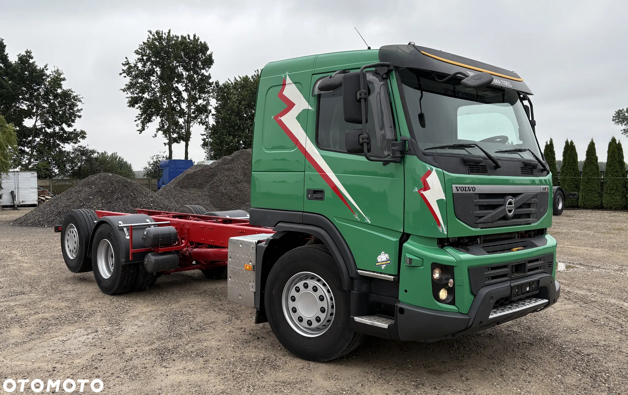 Volvo FMX 450 6X2 rama do zabudowy - 3