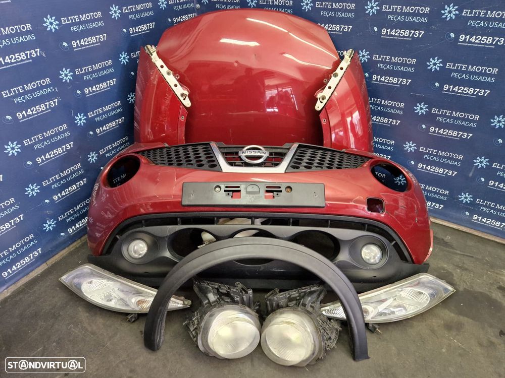 Frente completa usada NISSAN JUKE F15 capot parachoques guardalamas oticas radiadores - 3