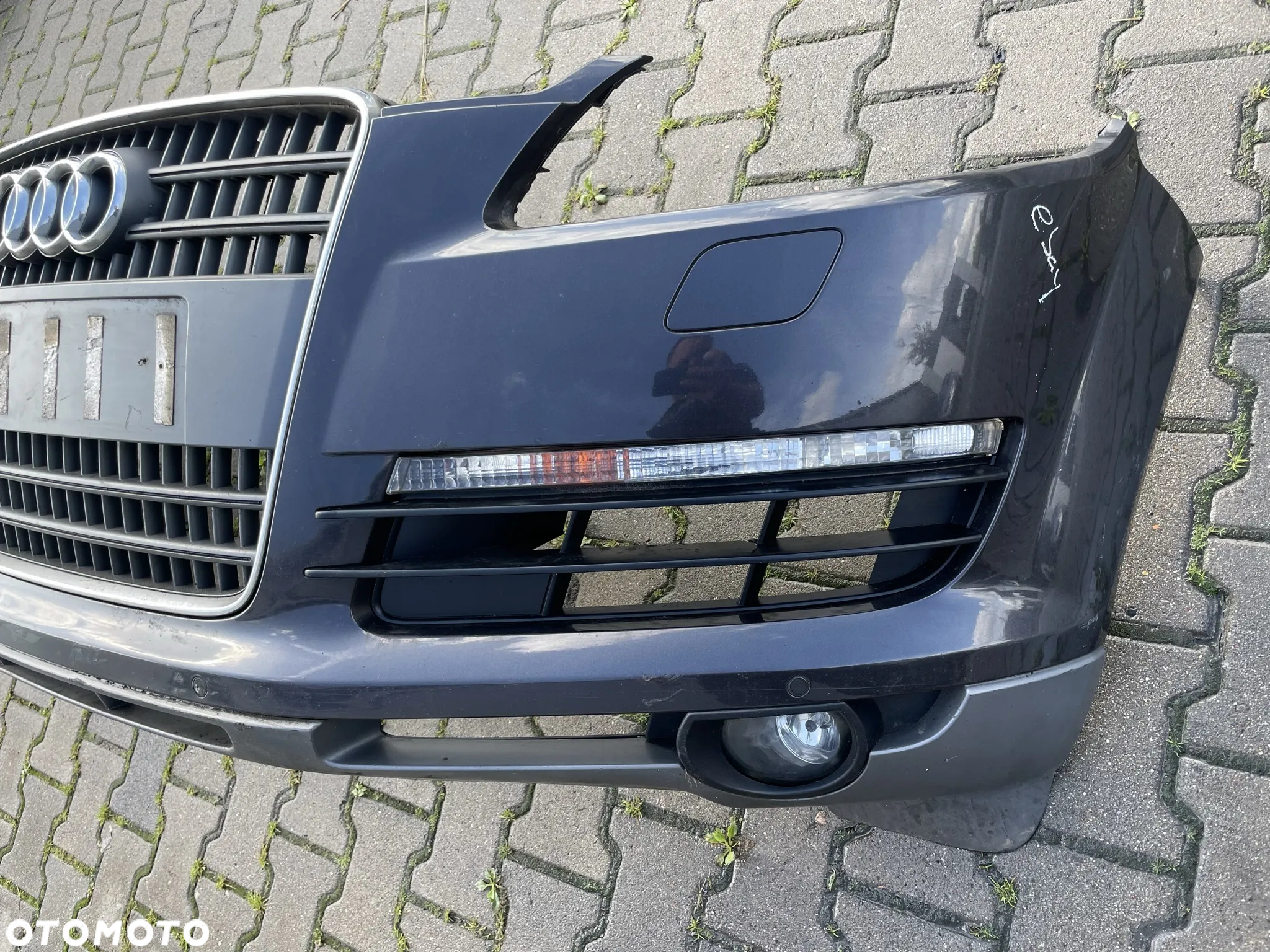 Audi Q7 4L zderzak przód przedni kompletny LZ7L - 4