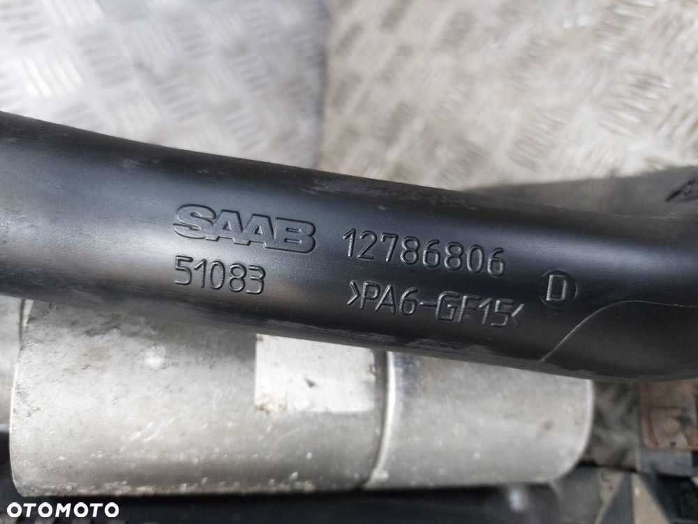 CHŁODNICA WODY + WENTYLATOR SAAB 9-3 II 2.2 TiD 24418341 12785083 12786806 - 2