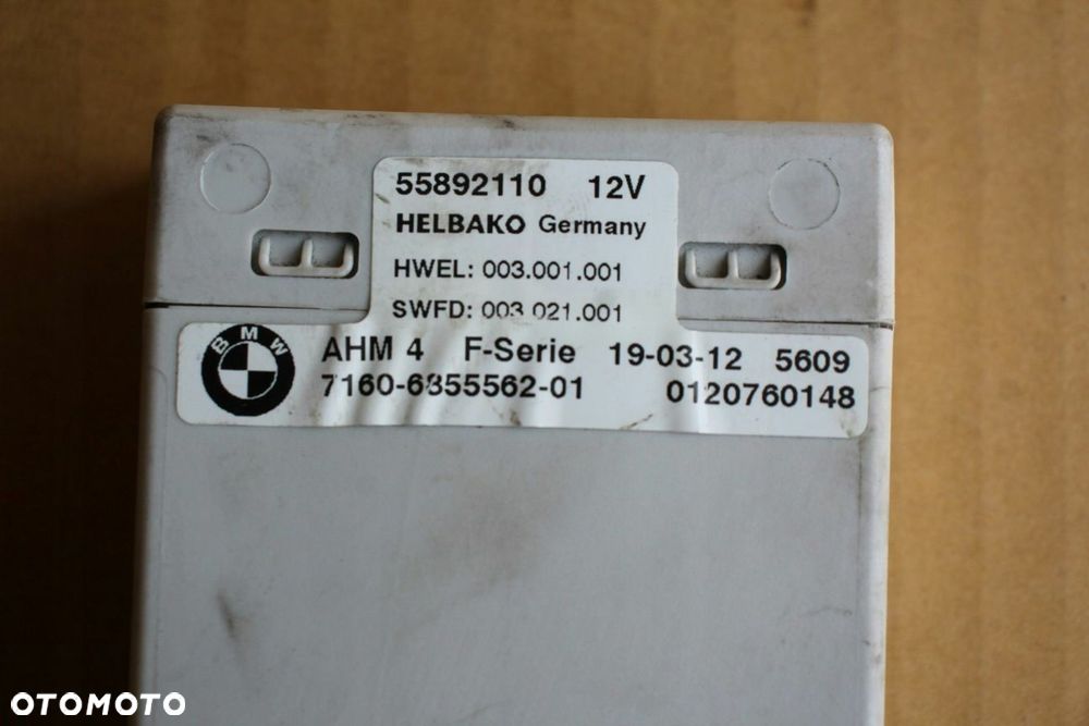 Moduł sterownik elektryczneo HAKA BMW serii F oryginalny 6855562 - 1