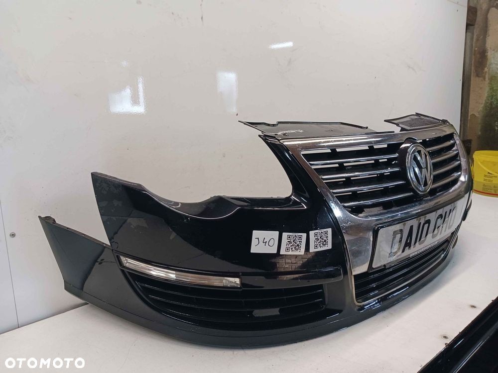 + ZDERZAK PRZÓD PRZEDNI VW VOLKSWAGEN PASSAT B6 LC9Z CZARNY - 2