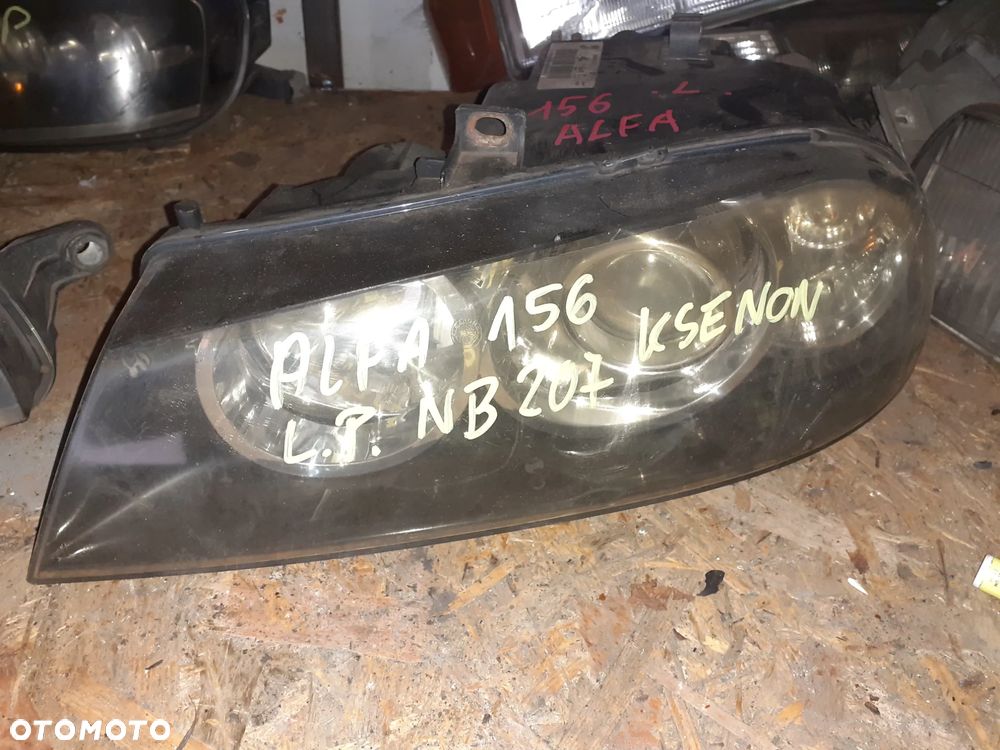 Reflektor LEWY LEWA LAMPA PRZÓD ALFA ROMEO 156 LIFT KSENON - 1