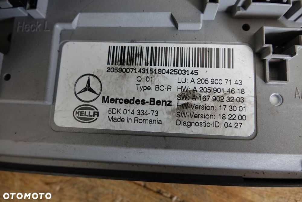 MODUŁ SAM MERCEDES W205 A2059007143 - 2