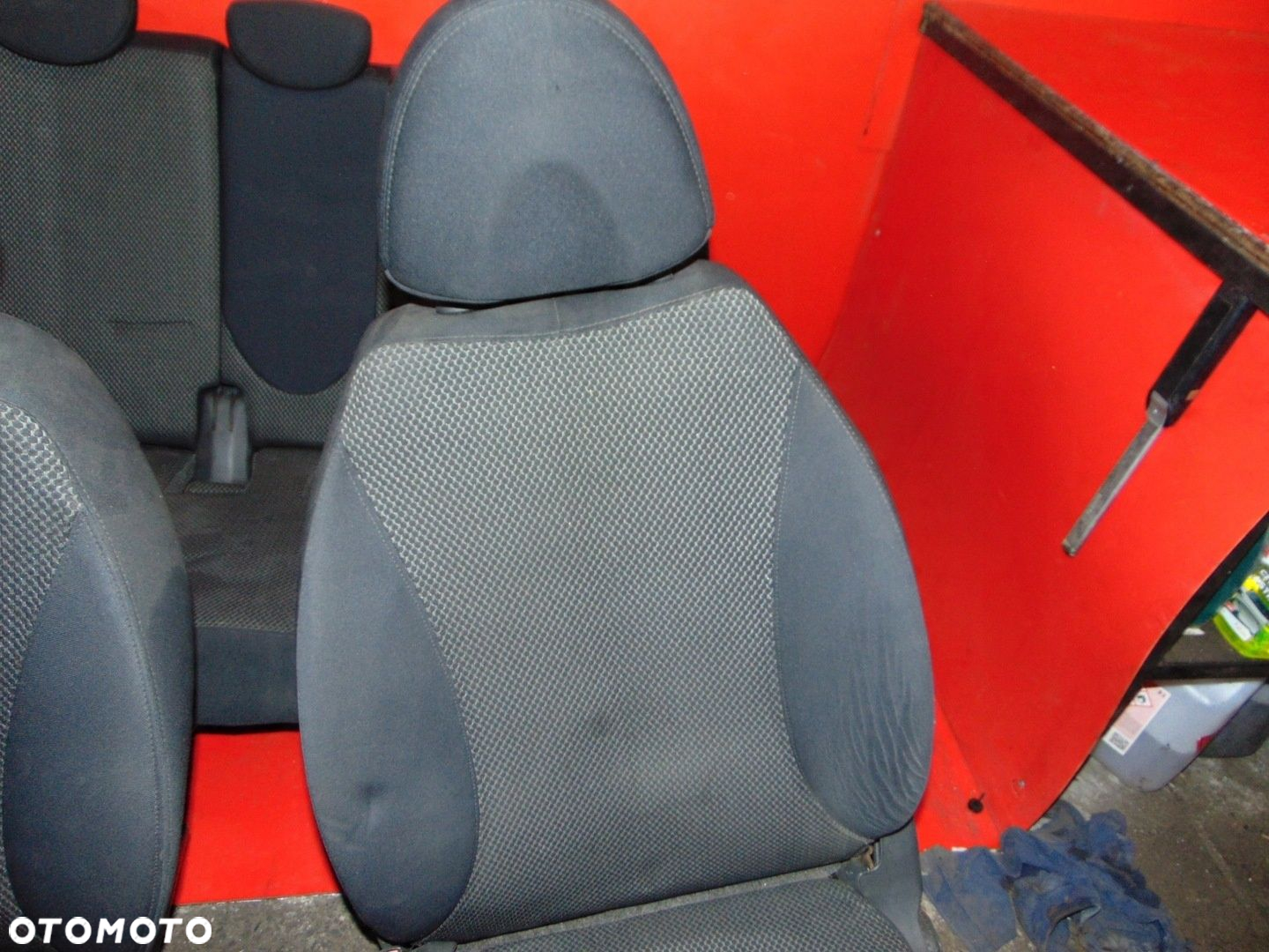 NISSAN MICRA K12 5D FOTELE PRZÓD KANAPA TYŁ KPL - 4