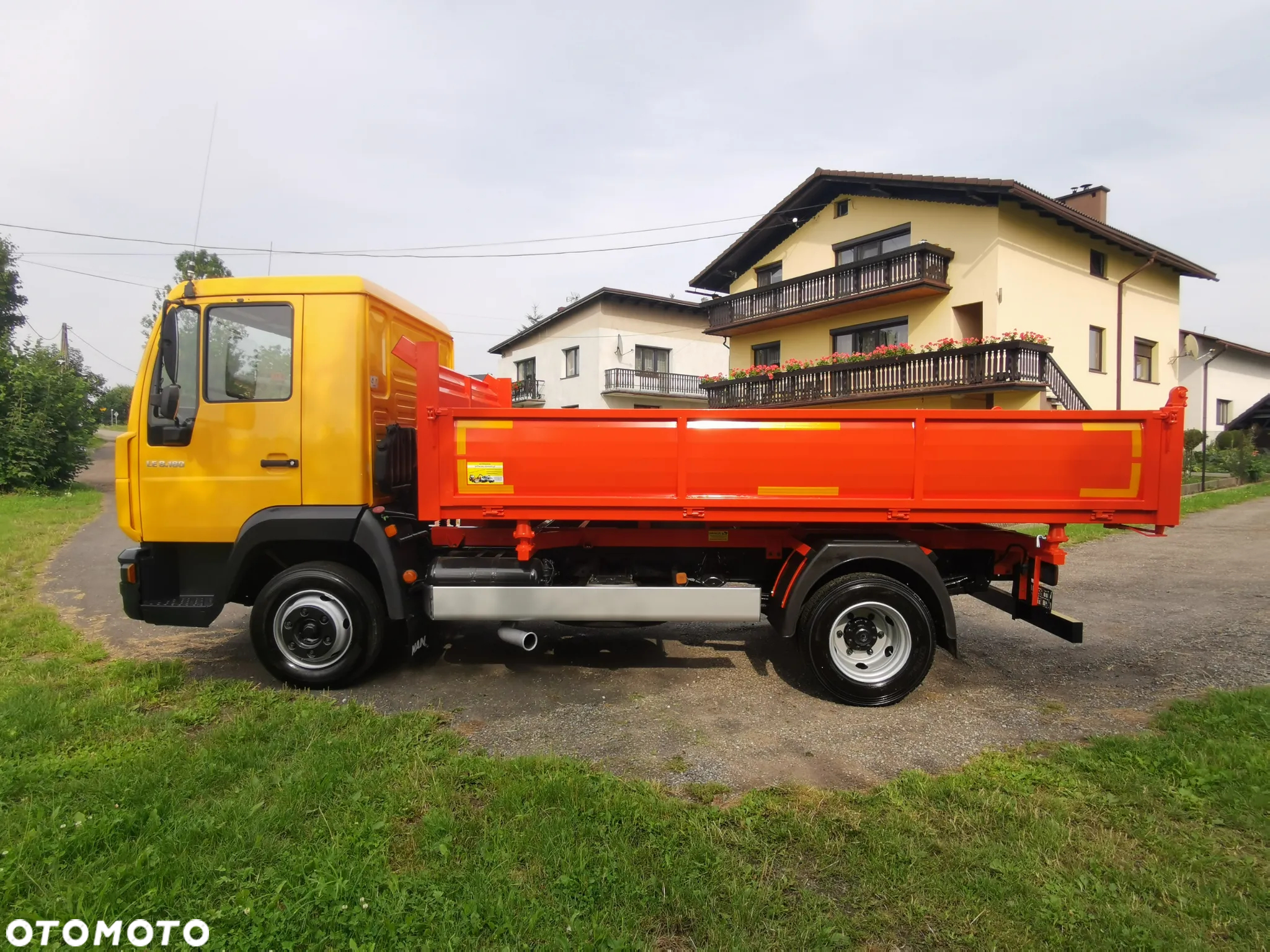MAN LE 8.180 L2000 NOWA WYWROTKA WYWROT KIPER 3S! JAK NOWY! ZOBACZ! tgl - 16