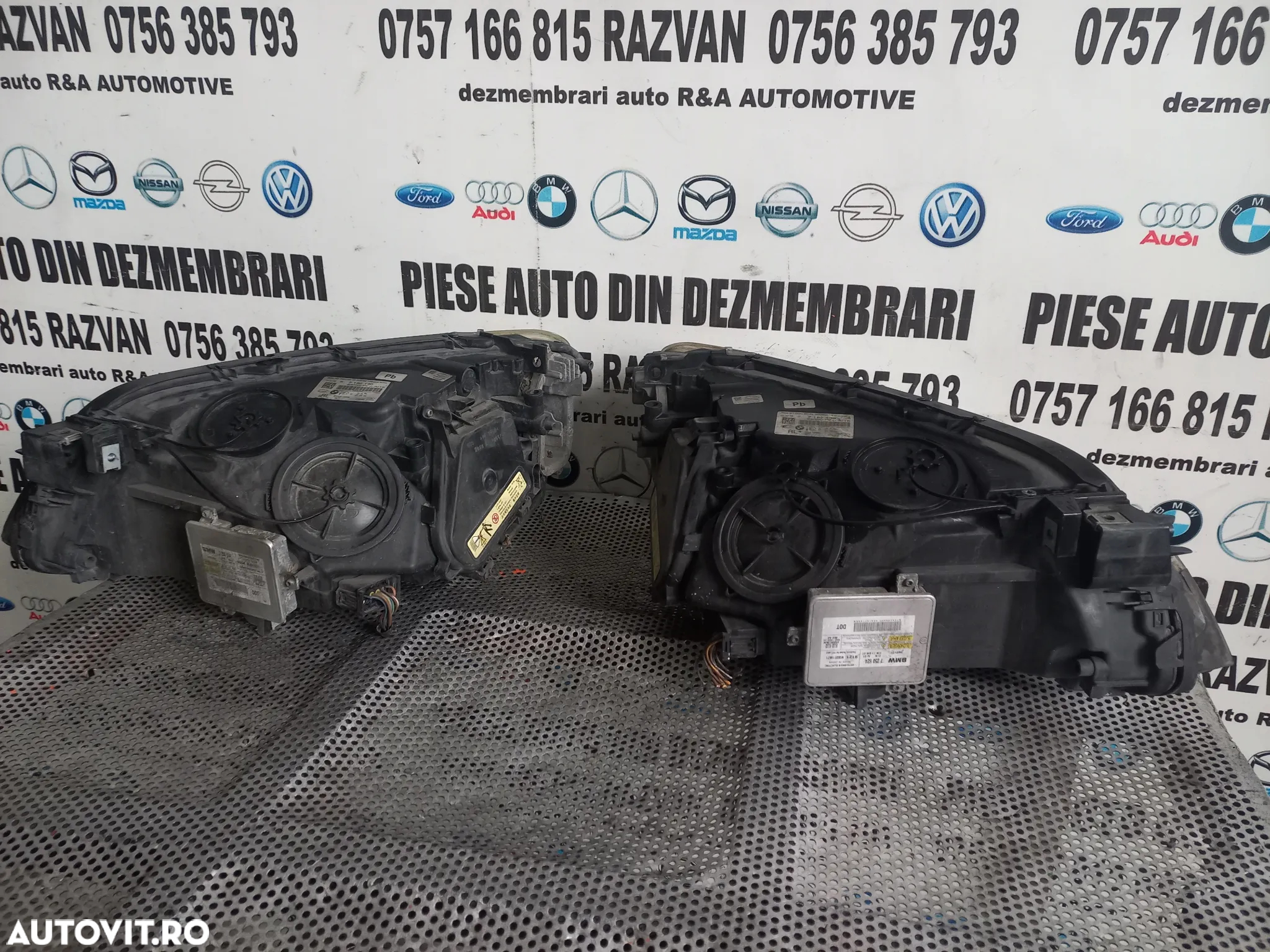 Faruri Far Stanga Dreapta Bi Xenon Led Bmw F01 F02 NFL Complete Cod - 8