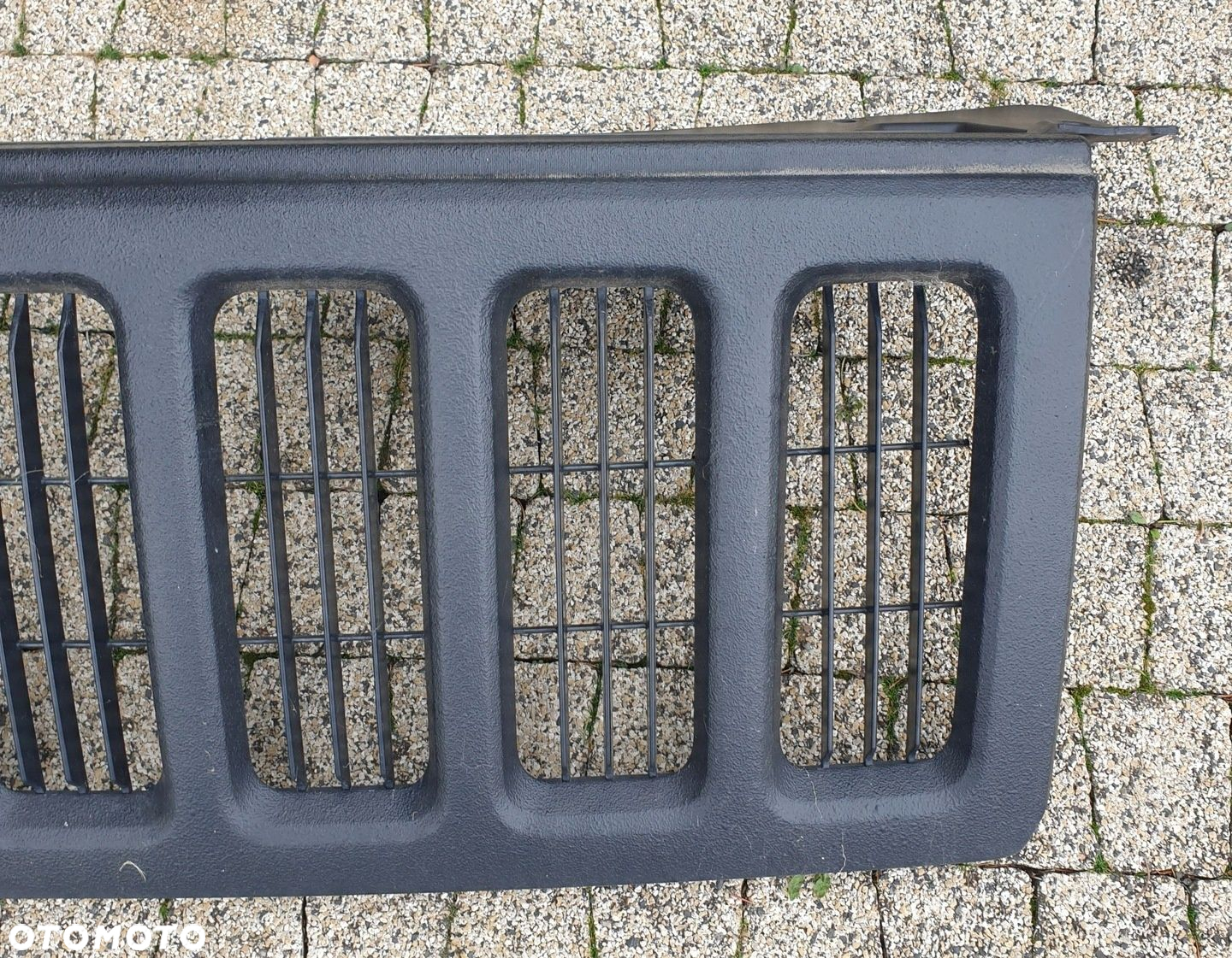 JEEP COMMANDER I 1 GRILL ATRAPA ZDERZAKA CHŁODNICY CZARNA ORYG - 3