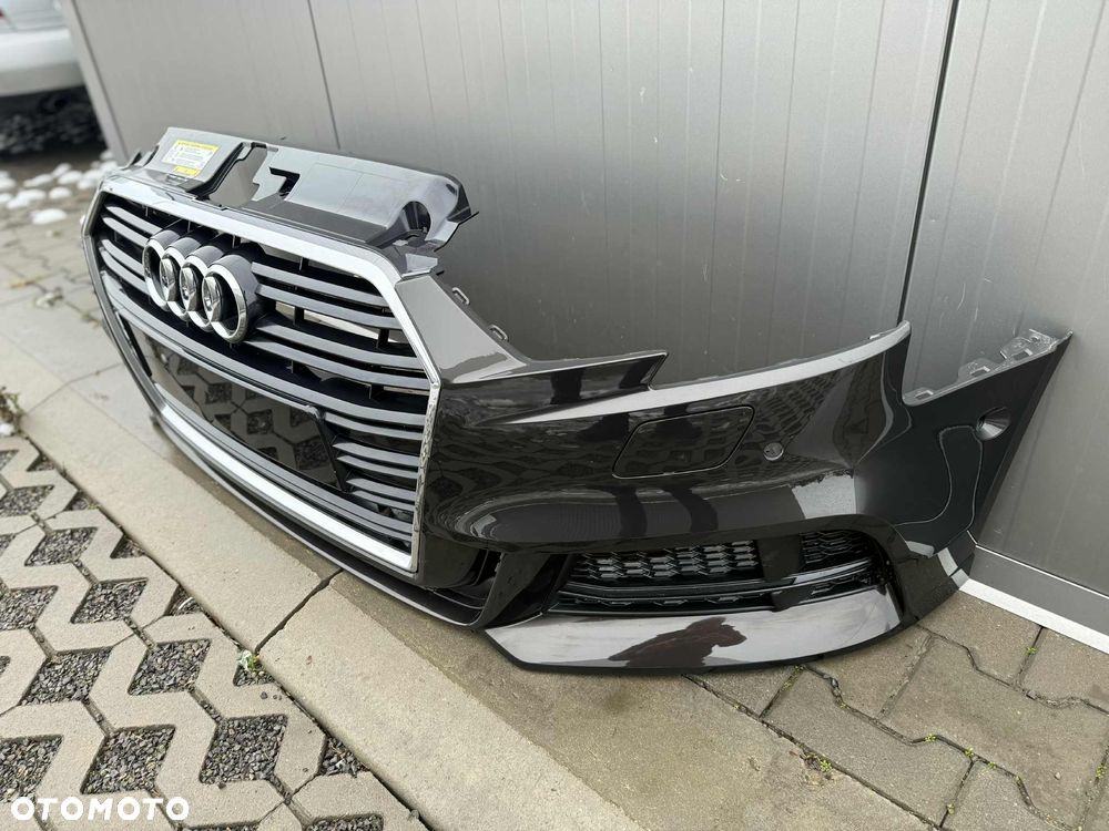 Audi A3 8V FL Lift S-line Sedan 8V5 Zderzak Przód Przedni komplet Xenon PDC - 9