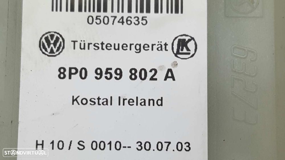 MOTOR ELEVADOR FRENTE DIREITO AUDI A3 (8P) 1.9 TDI AMBIENTE - 4
