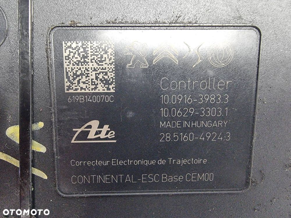 POMPA ABS HAMULCOWA OPEL CORSA F 9836177780 - 4