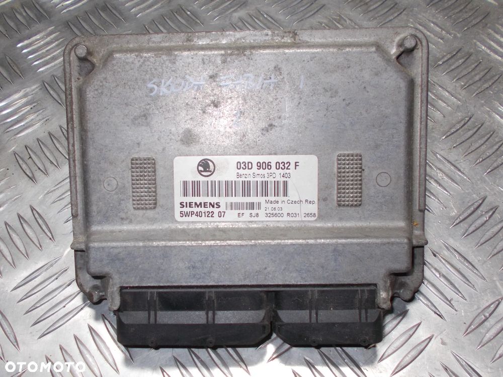 Skoda Fabia I sterownik silnika 1.2 B