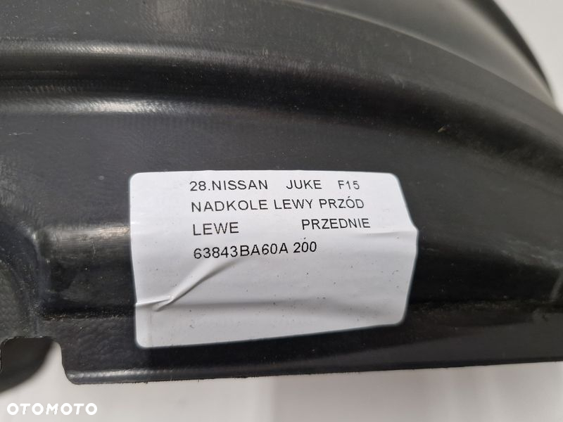 NISSAN JUKE F15 NADKOLE LEWY PRZÓD LEWE PRZEDNIE 63843BA60A - 3