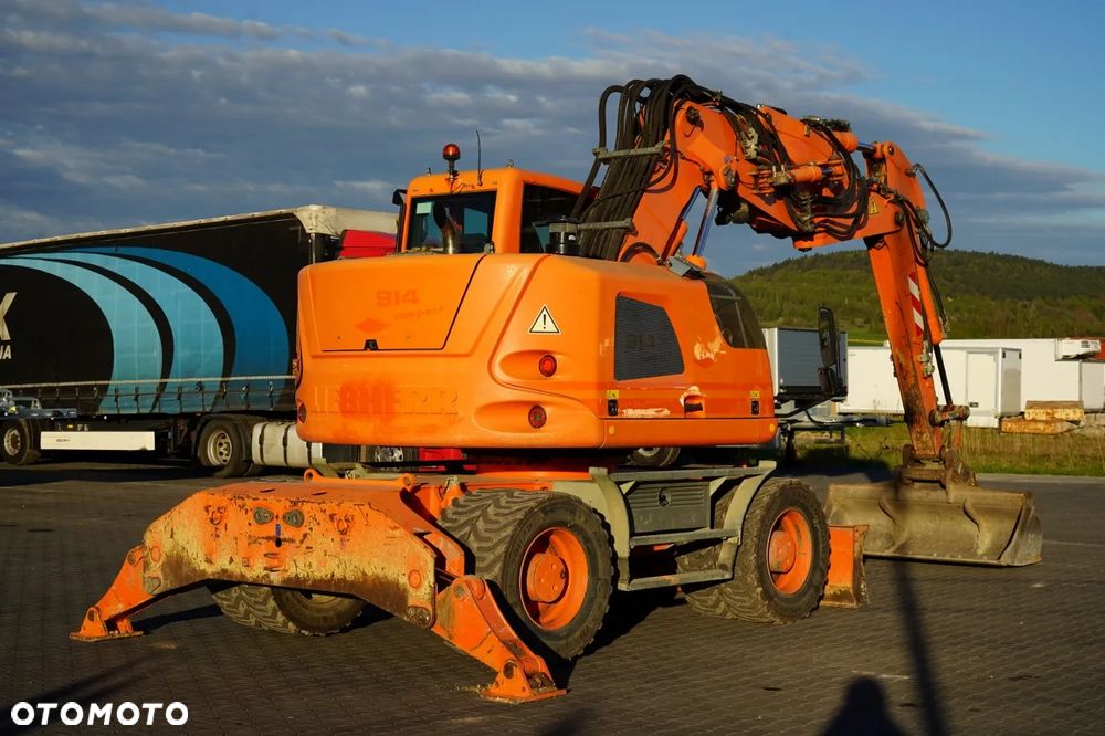 Liebherr A914 COMPACT / KOPARKA KOŁOWA / KOMPLET ŁYŻEK/ ORYGINALNY FABRYCZNY LAKIER / KLIMATYZACJA / KAMERY - 8