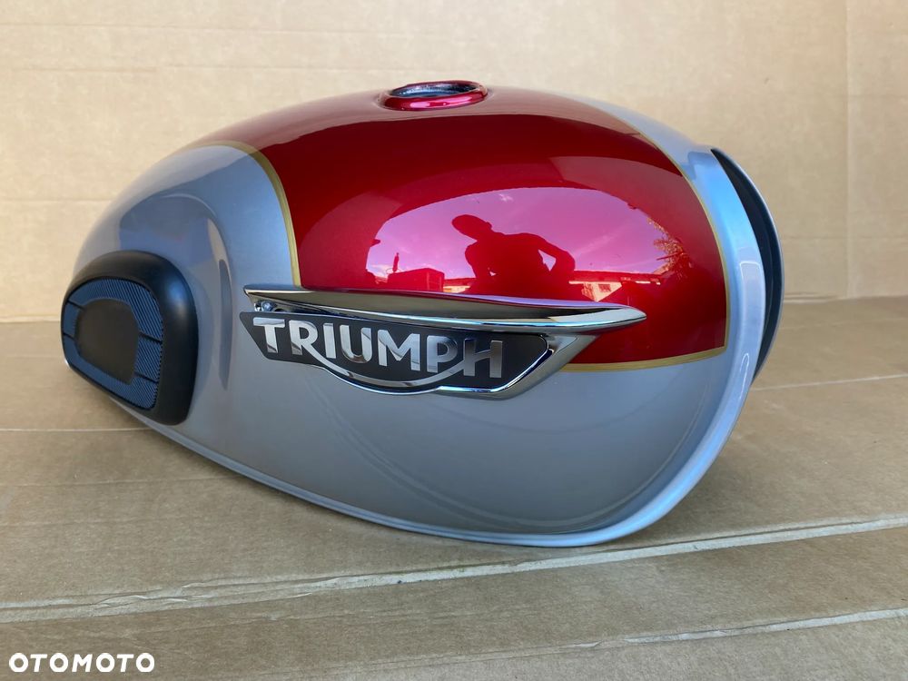 TRIUMPH BONNEVILLE T120 T100 ZBIORNIK PALIWA BAK FUEL TANK - 11