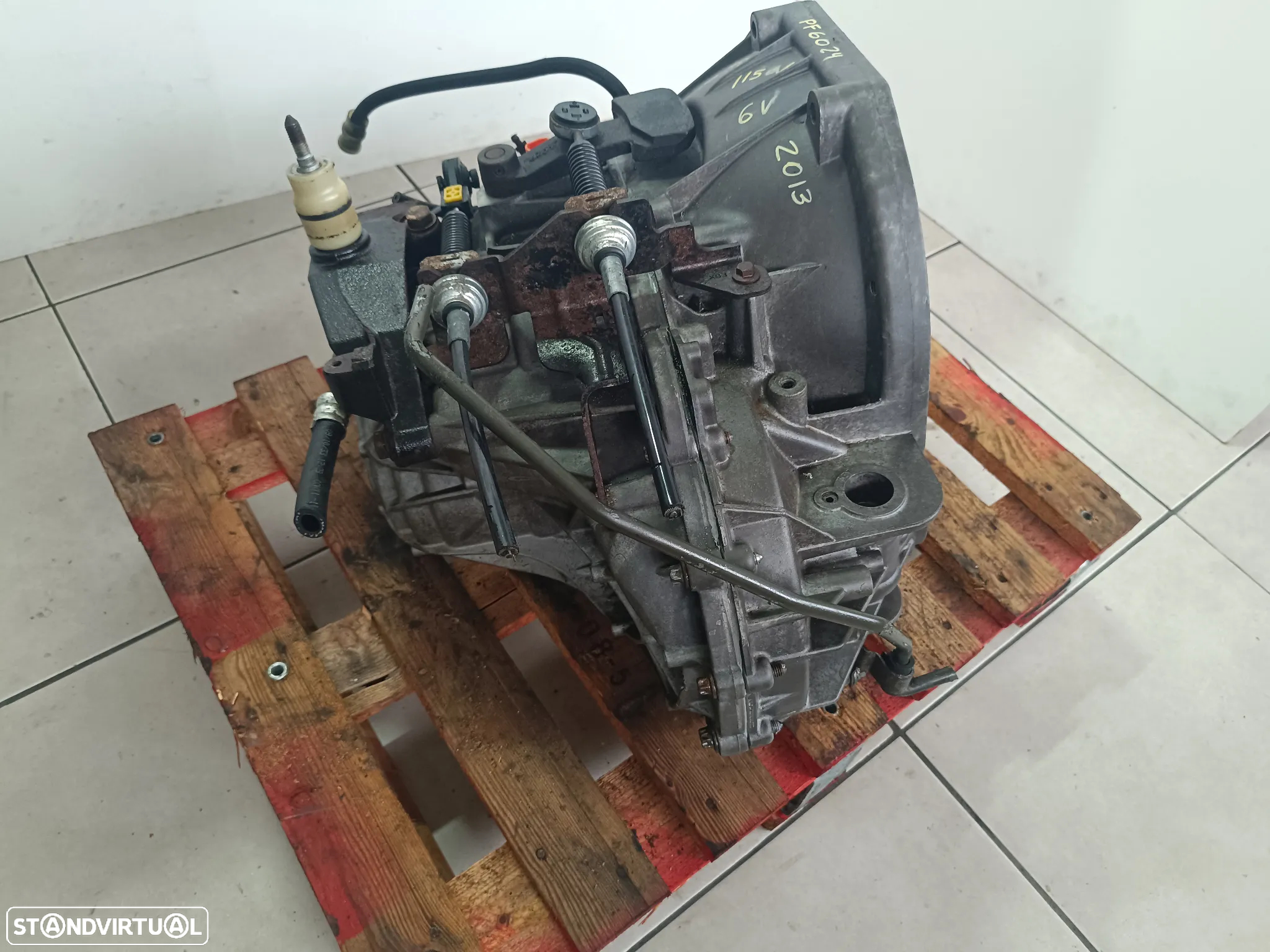 caixa velocidades Renault Trafic 2.0DCI 115CV PF6024 - Nissan Primastar 2.0dci - Opel Vivaro 2.0dci - 2