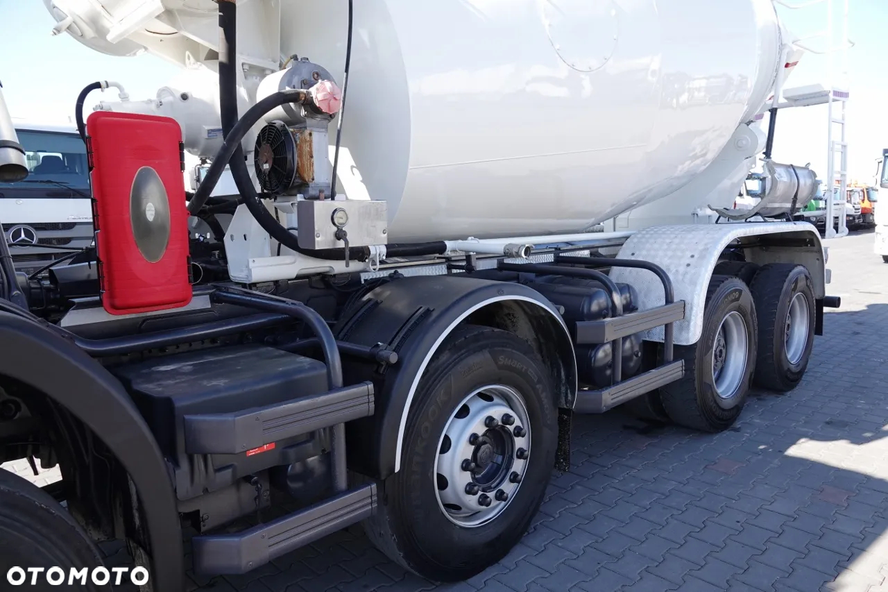 Scania P 360 / 8x4 / BETONOMIESZARKA / GRUSZKA / LIEBHERR / 9m3 / BETONOMIESZARKA / MANUAL - 8