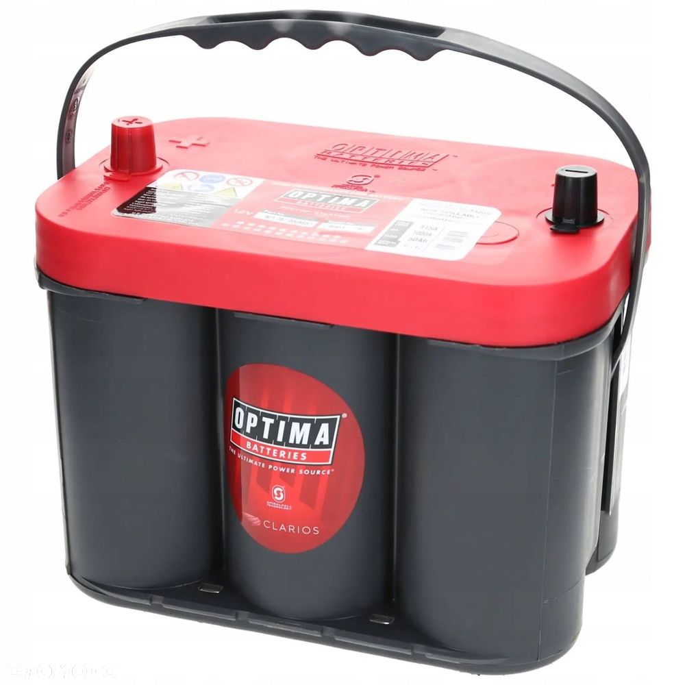 Akumulator OPTIMA RED TOP RTC 4.2 12V 50Ah/815A AGM - 5
